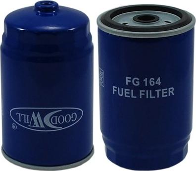 GoodWill FG 164 - Топливный фильтр autosila-amz.com