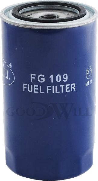 GoodWill FG 109 - Фильтр топливный GoodWill FG 109 DAF, IVECO, KAMAZ,NISSAN, autosila-amz.com