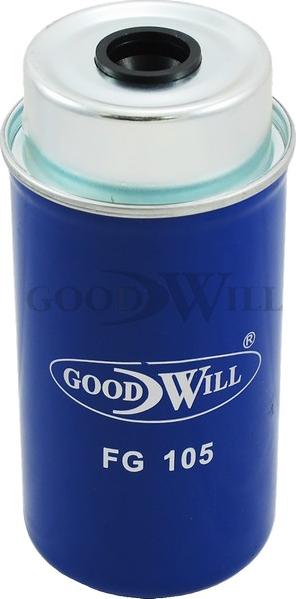 GoodWill FG 105 - Топливный фильтр autosila-amz.com