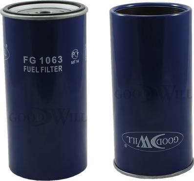 GoodWill FG 1063 - Топливный фильтр autosila-amz.com