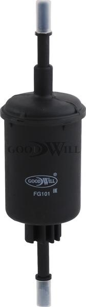 GoodWill FG 101 - Топливный фильтр autosila-amz.com