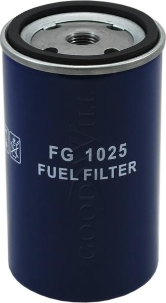 GoodWill FG 1025 - Фильтр топливный MAZ, LIEBHERR, NEW HOLLAND, JOHN DEERE, MAN autosila-amz.com