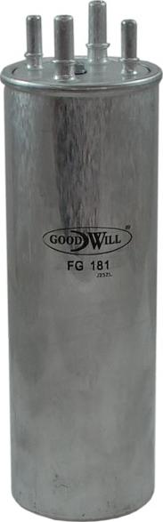GoodWill FG 181 - Топливный фильтр autosila-amz.com