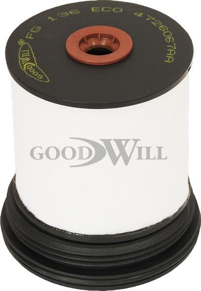 GoodWill FG 136 ECO - Топливный фильтр autosila-amz.com