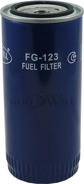 GoodWill FG 123 - Фильтр топливный GoodWill FG 123 VOLVO BUS, TRUCKS autosila-amz.com