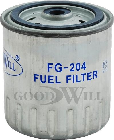 GoodWill FG 204 - Топливный фильтр autosila-amz.com