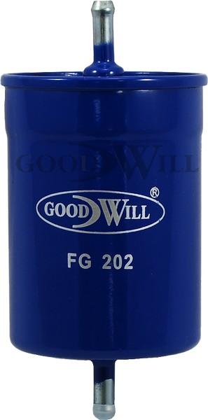 GoodWill FG 202 - Фильтр топливный GoodWill FG 202 Audi, BMW, Nissan, VW, Fiat, Lancia, Ford, Merc autosila-amz.com