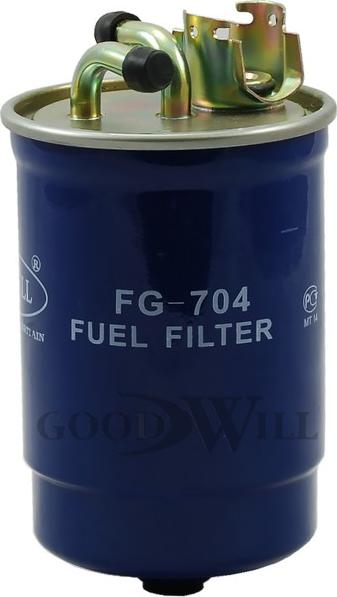 GoodWill FG 704 - Топливный фильтр autosila-amz.com