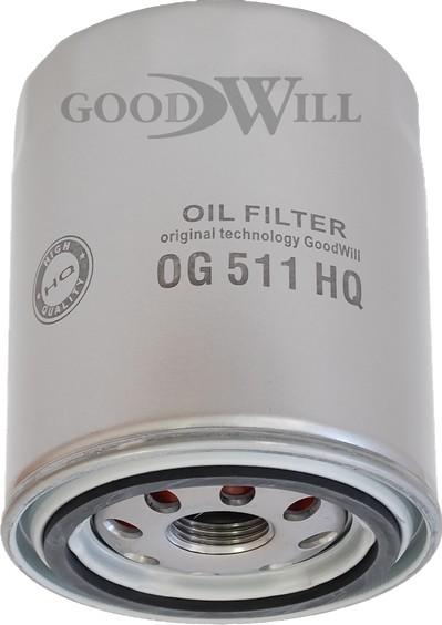 GoodWill OG 511 HQ - Масляный фильтр autosila-amz.com