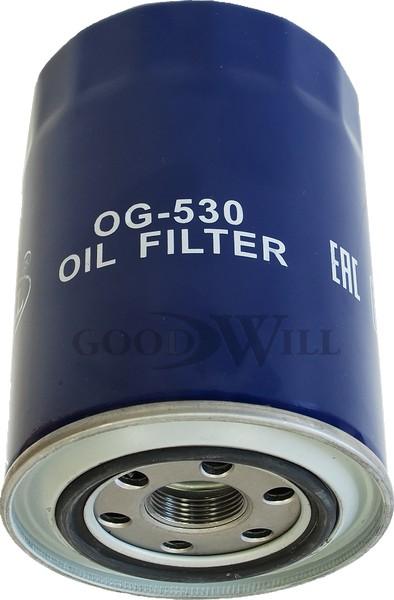 GoodWill OG 530 - Фильтр масляный двигателя (аналог W10703 / 26311-45010) autosila-amz.com