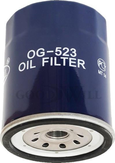 GoodWill OG 523 - Масляный фильтр autosila-amz.com