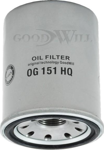 GoodWill OG 151 HQ - Масляный фильтр autosila-amz.com