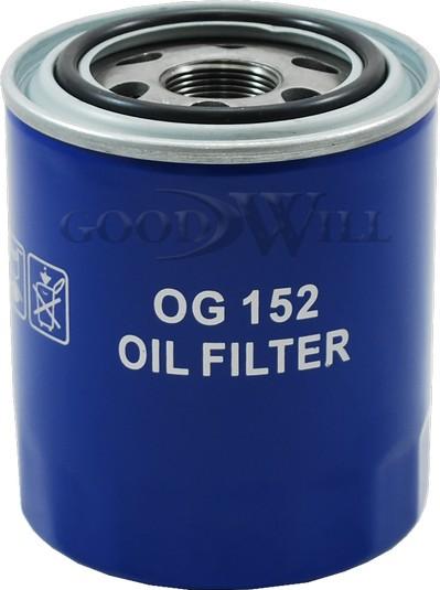 GoodWill OG 152 - Масляный фильтр autosila-amz.com