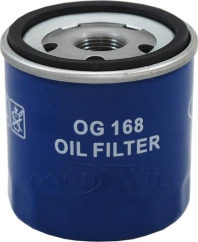 GoodWill OG 168 - Масляный фильтр autosila-amz.com