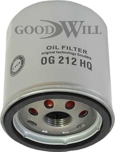 GoodWill OG 212 HQ - Масляный фильтр autosila-amz.com