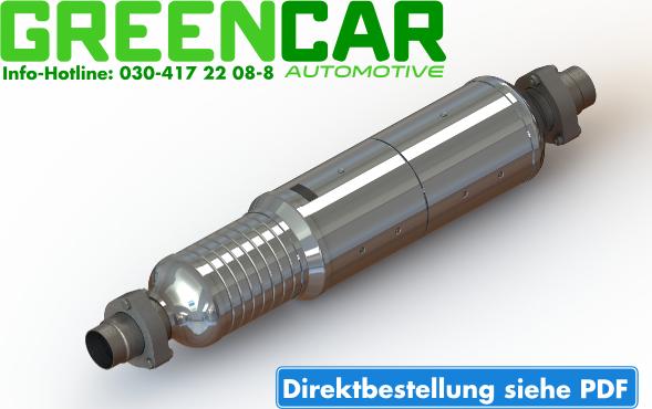 GREENCAR Automotive GR20-014850 - Сажевый / частичный фильтр, система выхлопа ОГ autosila-amz.com