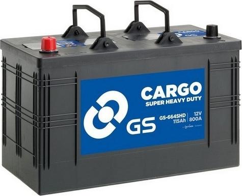 GS GS-664SHD - Стартерная аккумуляторная батарея, АКБ autosila-amz.com