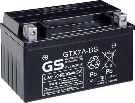 GS GS-GTX7A-BS - Стартерная аккумуляторная батарея, АКБ autosila-amz.com