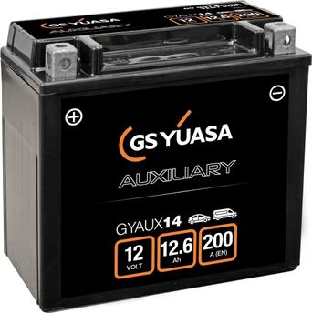 GS GYAUX14 - Стартерная аккумуляторная батарея, АКБ autosila-amz.com