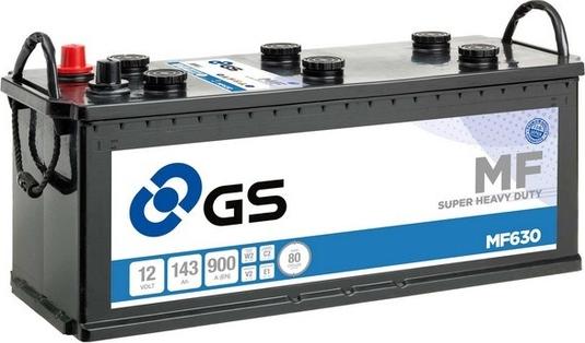 GS MF630 - Стартерная аккумуляторная батарея, АКБ autosila-amz.com