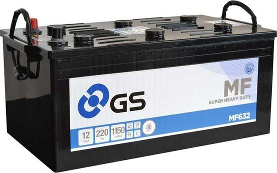 GS MF632 - Стартерная аккумуляторная батарея, АКБ autosila-amz.com