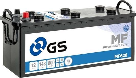 GS MF628 - Стартерная аккумуляторная батарея, АКБ autosila-amz.com