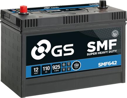 GS SMF642 - Стартерная аккумуляторная батарея, АКБ autosila-amz.com