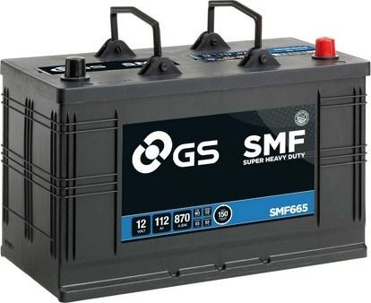 GS SMF665 - Стартерная аккумуляторная батарея, АКБ autosila-amz.com