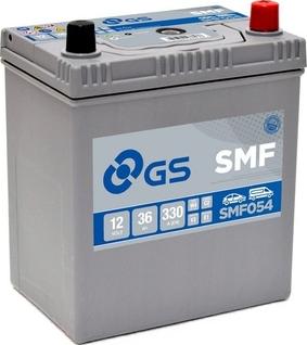 GS SMF054 - Стартерная аккумуляторная батарея, АКБ autosila-amz.com