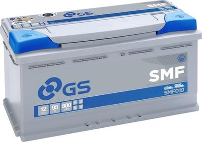 GS SMF019 - Стартерная аккумуляторная батарея, АКБ autosila-amz.com