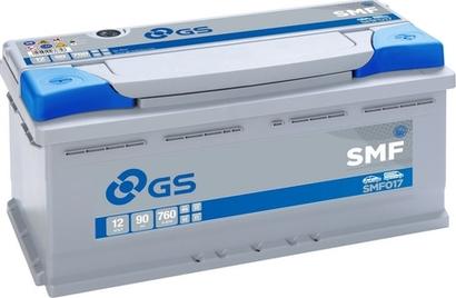 GS SMF017 - Стартерная аккумуляторная батарея, АКБ autosila-amz.com