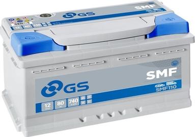 GS SMF110 - Стартерная аккумуляторная батарея, АКБ autosila-amz.com