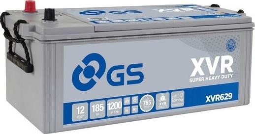 GS XVR629 - Стартерная аккумуляторная батарея, АКБ autosila-amz.com