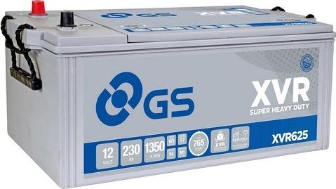 GS XVR625 - Стартерная аккумуляторная батарея, АКБ autosila-amz.com