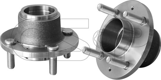 GSP 9499087 - Комплект подшипника ступицы колеса autosila-amz.com