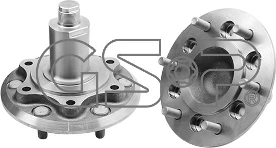 GSP 9499162 - Ступица колеса, поворотный кулак autosila-amz.com