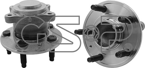 GSP 9400468 - Комплект подшипника ступицы колеса autosila-amz.com