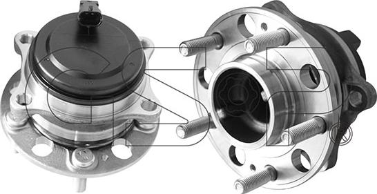 GSP 9400463 - Комплект подшипника ступицы колеса autosila-amz.com