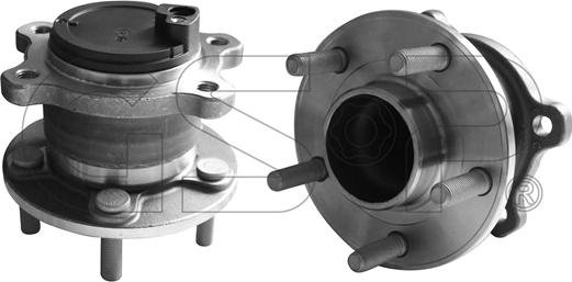 GSP 9400411 - Комплект подшипника ступицы колеса autosila-amz.com