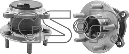 GSP 9400586 - Комплект подшипника ступицы колеса autosila-amz.com