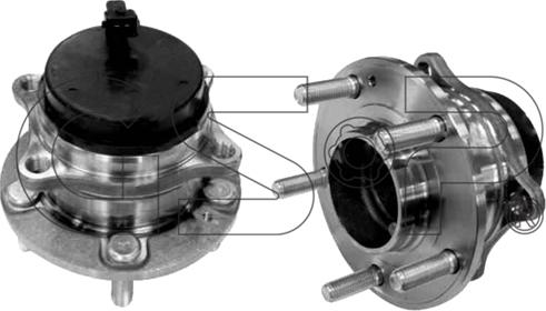 GSP 9400190 - Ступица колеса, поворотный кулак autosila-amz.com