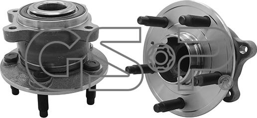 GSP 9400164 - Комплект подшипника ступицы колеса autosila-amz.com