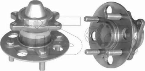 GSP 9400100 - Ступица колеса, поворотный кулак autosila-amz.com