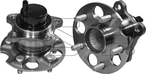 GSP 9400126 - Комплект подшипника ступицы колеса autosila-amz.com