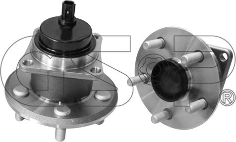 GSP 9400309 - Комплект подшипника ступицы колеса autosila-amz.com