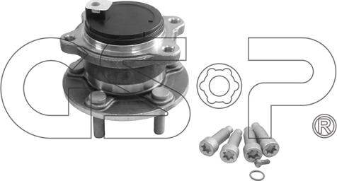 GSP 9400334K - Комплект подшипника ступицы колеса autosila-amz.com