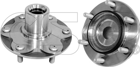 GSP 9430028 - Ступица колеса, поворотный кулак autosila-amz.com