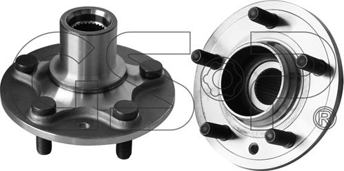 GSP 9431005 - Ступица колеса, поворотный кулак autosila-amz.com