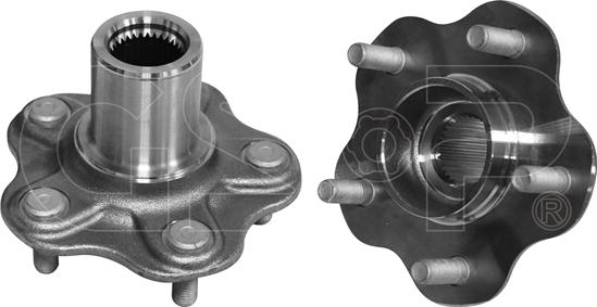 GSP 9432005 - Ступица колеса, поворотный кулак autosila-amz.com