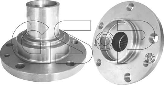 GSP 9428006 - Ступица колеса, поворотный кулак autosila-amz.com